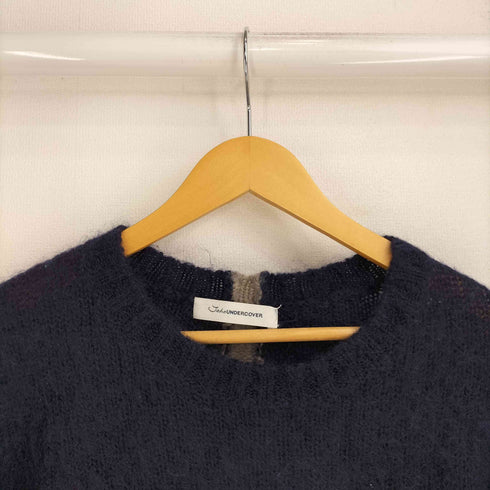 ジョンアンダーカバー John UNDERCOVER モヘヤ混 バイカラー ニット セーター メンズ JPN:2