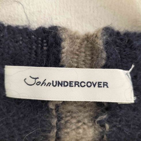 ジョンアンダーカバー John UNDERCOVER モヘヤ混 バイカラー ニット セーター メンズ JPN:2