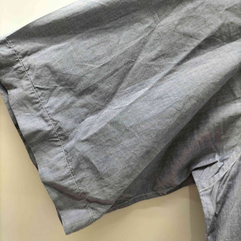 ポストオーバーオールズ POST OVERALLS 25SS Town & Country 2 -feather chambray- シャンブレー S/S ワークシャツ 半袖 メンズ JPN:L