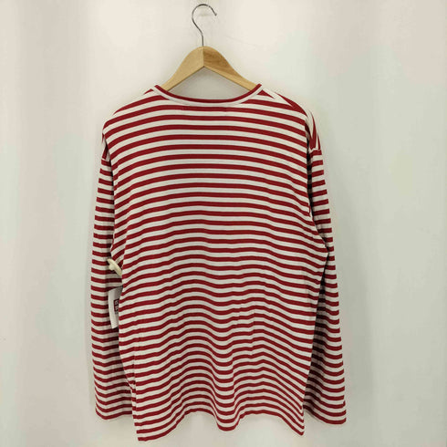 プレイコムデギャルソン PLAY COMME des GARCONS ハート刺繍 ボーダー ロングスリーブTシャツ メンズ JPN:XXL