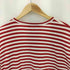 プレイコムデギャルソン PLAY COMME des GARCONS ハート刺繍 ボーダー ロングスリーブTシャツ メンズ JPN:XXL