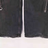 ザラ ZARA TOPSTITCHED CARGO JEANS ブラック カーゴデニム メンズ EUR:36