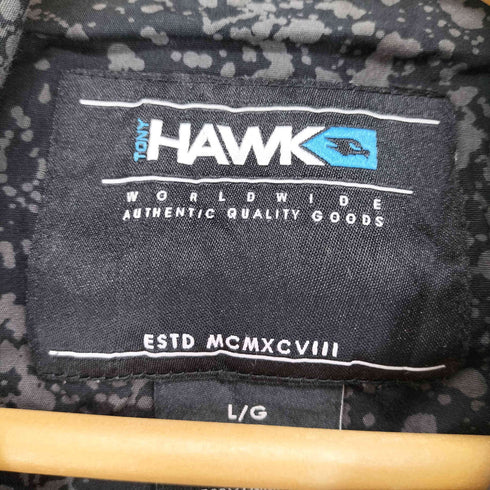 HAWK フーデッドフィールドジャケット メンズ L