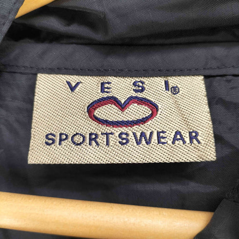 VESI チームロゴ ナイロンアノラックパーカー メンズ XXL
