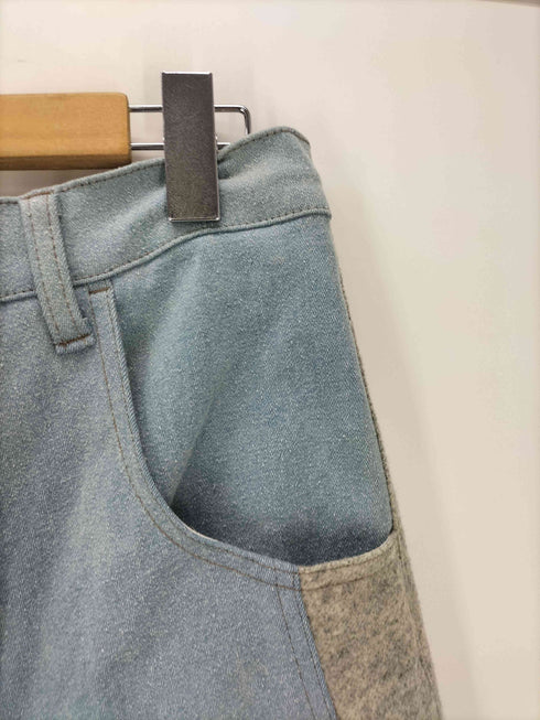 フラボア FRAPBOIS デニム ニット サルエルパンツ レディース JPN:1