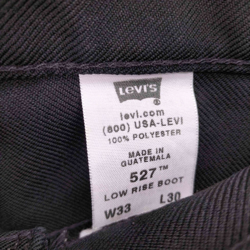 リーバイス Levis 00S 527 LOW RISE BOOT 4ポケット ジップフライ ドレス パンツ メンズ W33 L30