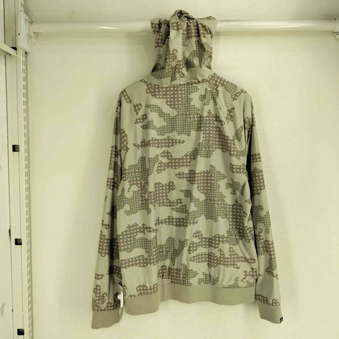 ステューシー Stussy 00S ×ERIC HAZE AUTHENTHIC GEAR カモ柄 ダブルジップ フーデッドジャケット メンズ import:L