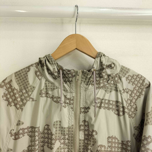 ステューシー Stussy 00S ×ERIC HAZE AUTHENTHIC GEAR カモ柄 ダブルジップ フーデッドジャケット メンズ import:L