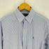ポロバイラルフローレン Polo by RALPH LAUREN CLASSIC FIT Striped Textured Shirt クラッシックフィット ストライプド テクスチャード シャツ メンズ 15-1/2