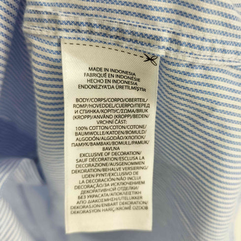 ポロバイラルフローレン Polo by RALPH LAUREN CLASSIC FIT Striped Textured Shirt クラッシックフィット ストライプド テクスチャード シャツ メンズ 15-1/2
