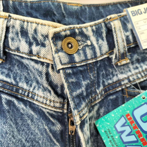 ビッグジョン BIG JOHN SPANA ケミカルウォッシュ ワイドテーパードデニム メンズ US:30-31