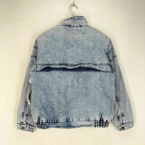 AMERICAN BEST ブリーチ加工デニムジャケット メンズ S