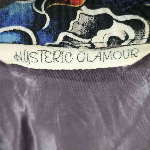 ヒステリックグラマー HYSTERIC GLAMOUR 90S 初期タグ 死神総柄 アロハシャツ メンズ FREE