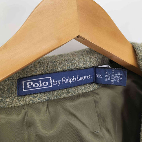 ポロバイラルフローレン Polo by RALPH LAUREN RL67 テクスチャード ツイード ジャケット メンズ US:38