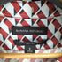 バナナリパブリック BANANA REPUBLIC 総柄 開襟 オープンカラー シルク100 半袖シャツ メンズ import:S