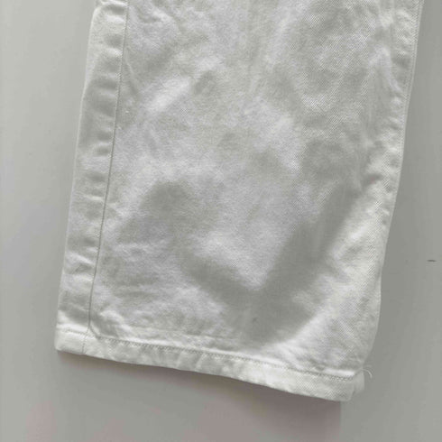 toulouse コットンツイル ワイド ストレート デニム パンツ レディース JPN:S