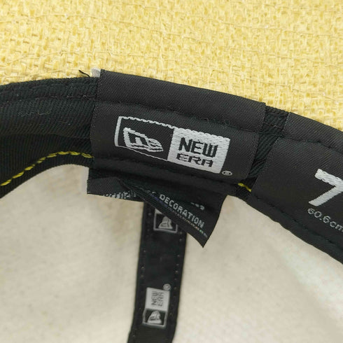 ニューエラ NEW ERA フィッテド ブリムハット メッシュ ペーパーナチュラル メンズ 7 5/8
