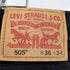 リーバイス Levis 505 REGULAR ブラックデニムパンツ メンズ W36 L34
