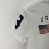 ポロバイラルフローレン Polo by RALPH LAUREN ビックポニー刺繍 アメリカ国旗 ポロシャツ レディース import:S