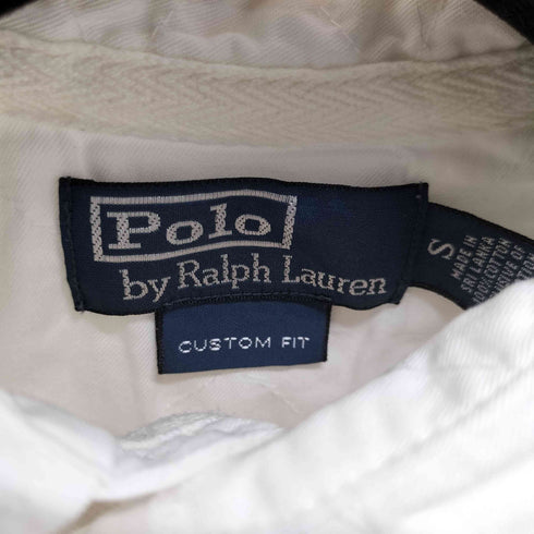 ポロバイラルフローレン Polo by RALPH LAUREN ビックポニー刺繍 アメリカ国旗 ポロシャツ レディース import:S