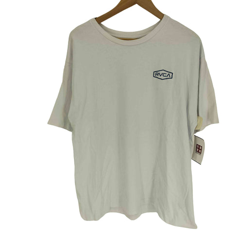 ルーカ RVCA 別注 スクエア バンダナ ロゴ バック プリント S/S Tシャツ メンズ import:M