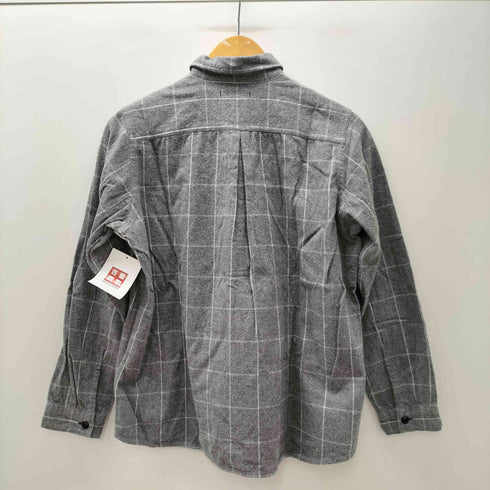 ナチュラルランドリー NATURAL LAUNDRY Quatermaster グラフチェック シャモアクロス L/S シャツ レディース JPN:2