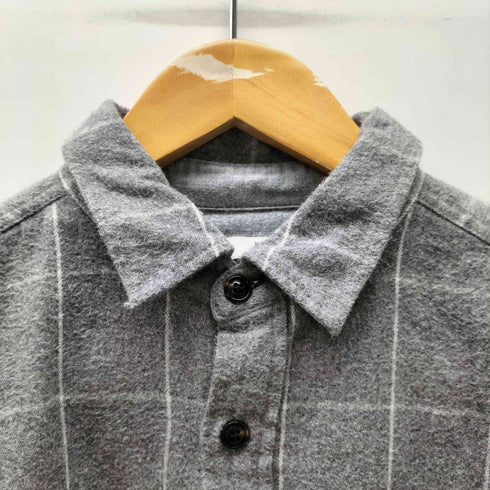 ナチュラルランドリー NATURAL LAUNDRY Quatermaster グラフチェック シャモアクロス L/S シャツ レディース JPN:2