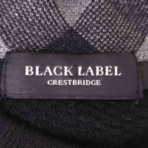 ブラックレーベルクレストブリッジ BLACK LABEL CRESTBRIDGE コンフォータブルクルーネックニット レディース import:L
