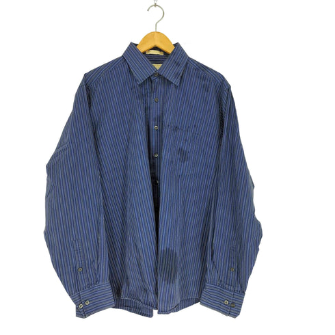 マイケルコース Michael Kors ストライプシャツ メンズ XL