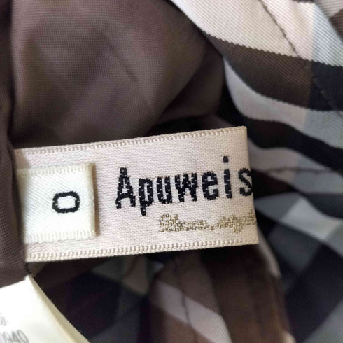 アプワイザーリッシェ Apuweiser riche ティアードチェックプリーツスカート レディース JPN:0
