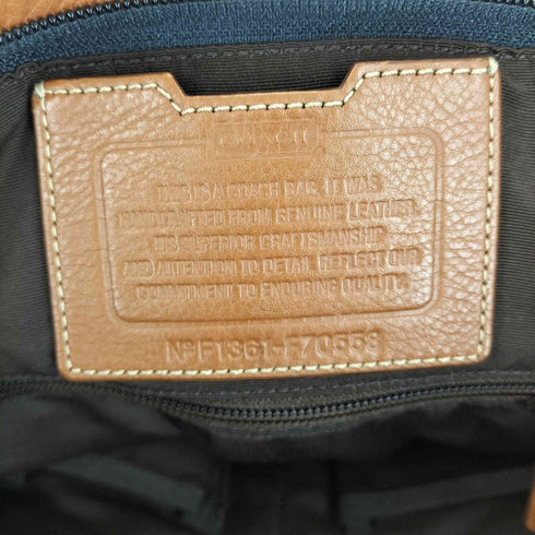 コーチ COACH 2WAY オールレザーショルダーバッグ メンズ