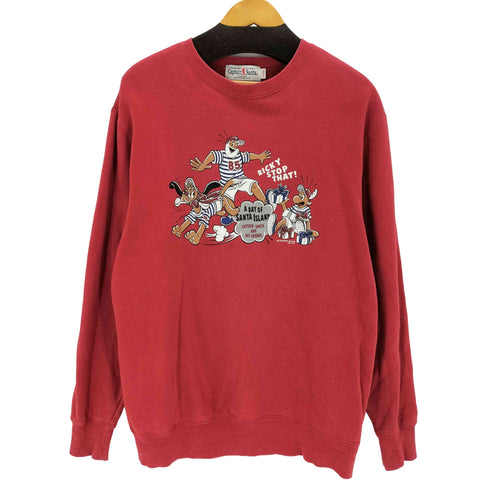 キャプテンサンタ CAPTAIN SANTA プリントクルーネックスウェット メンズ import:XL