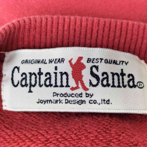 キャプテンサンタ CAPTAIN SANTA プリントクルーネックスウェット メンズ import:XL