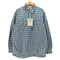 ビッグジョン BIG JOHN L/S オンブレチェック コットンシャツ ビッグサイズ メンズ 3L