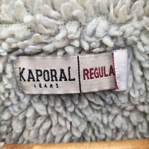 KAPORAL バック刺繍 ボア デニム トラッカージャケット メンズ 2XL