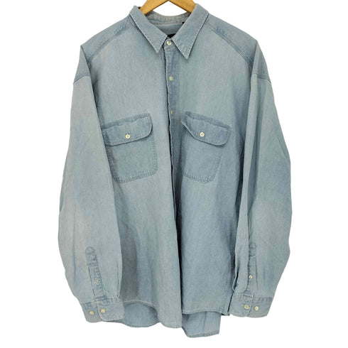 ギャップ Gap 90S OLD 紺タグ デニムシャツ メンズ import:XL