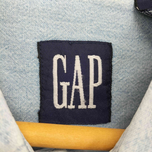ギャップ Gap 90S OLD 紺タグ デニムシャツ メンズ import:XL