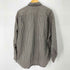 ギャップ Gap 90S OLD 紺タグ コットン チェック柄 長袖シャツ 両胸フラップ メンズ import:M