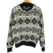 ランズエンド LANDS END 80-90s USA製 ノルディックコットンニット メンズ import:M
