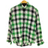 ラコステ LACOSTE REGULAR FIT ブロックチェックリネンシャツ メンズ 39