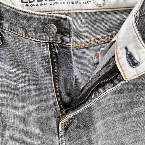 エディーバウアー Eddie Bauer ウォッシュドブラックデニム メンズ 29x32