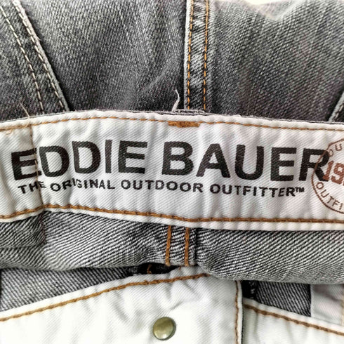 エディーバウアー Eddie Bauer ウォッシュドブラックデニム メンズ 29x32