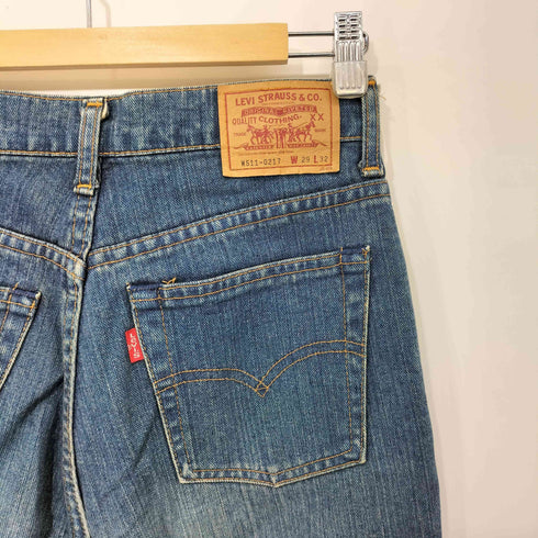 リーバイス Levis 93年製 日本製 511 ボタン裏J09 ジップフライ ストレートデニム レディース W29 L32