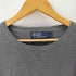 ポロバイラルフローレン Polo by RALPH LAUREN EXCLUSIVE OF DECORATION ポニー刺繍 Vガゼット クルーネック コットンニットセーター メンズ import:L