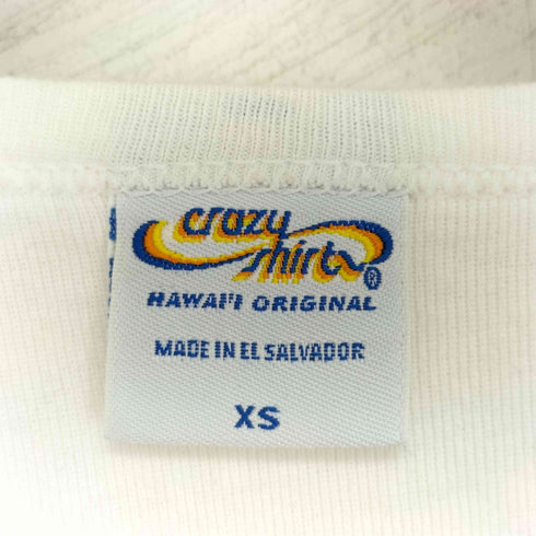 クレイジーシャツ CRAZY SHIRTS エルサルバドル製 ハワイオリジナルTシャツ レディース import:XS