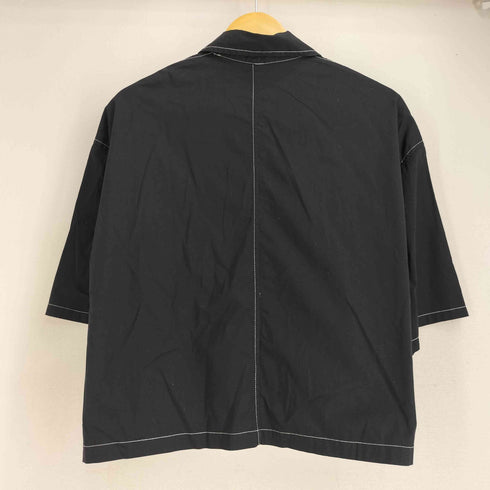 ザラ ZARA ステッチ S/S シャツ レディース import:XS