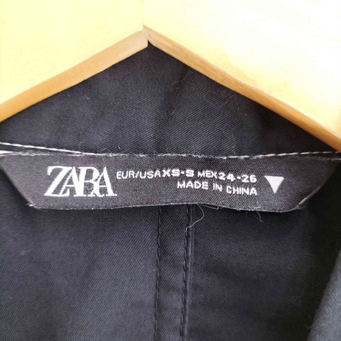 ザラ ZARA ステッチ S/S シャツ レディース import:XS