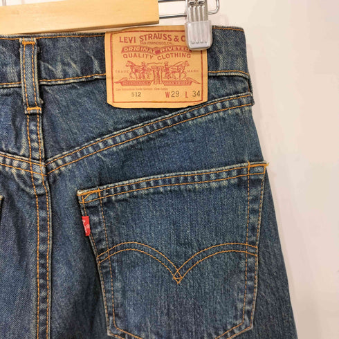 リーバイス Levis 95年製 フィリピン製 512 ボタン裏359 ジップフライ ストレートデニム メンズ W29 L34