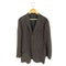 ARTEXTIL ストライプ ウールリネン 4B テーラードジャケット メンズ import:L
