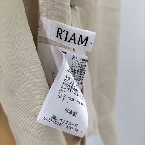 プラージュ R’IAM-Plage ノーカラーシャツ レディース